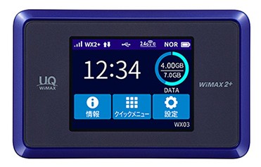 Speed Wi-Fi NEXT WX03