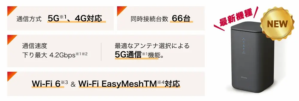 home 5G 端末スペック