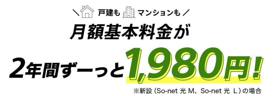So-net光 料金割引特典