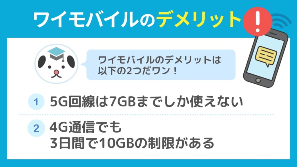 ワイモバイル メリット