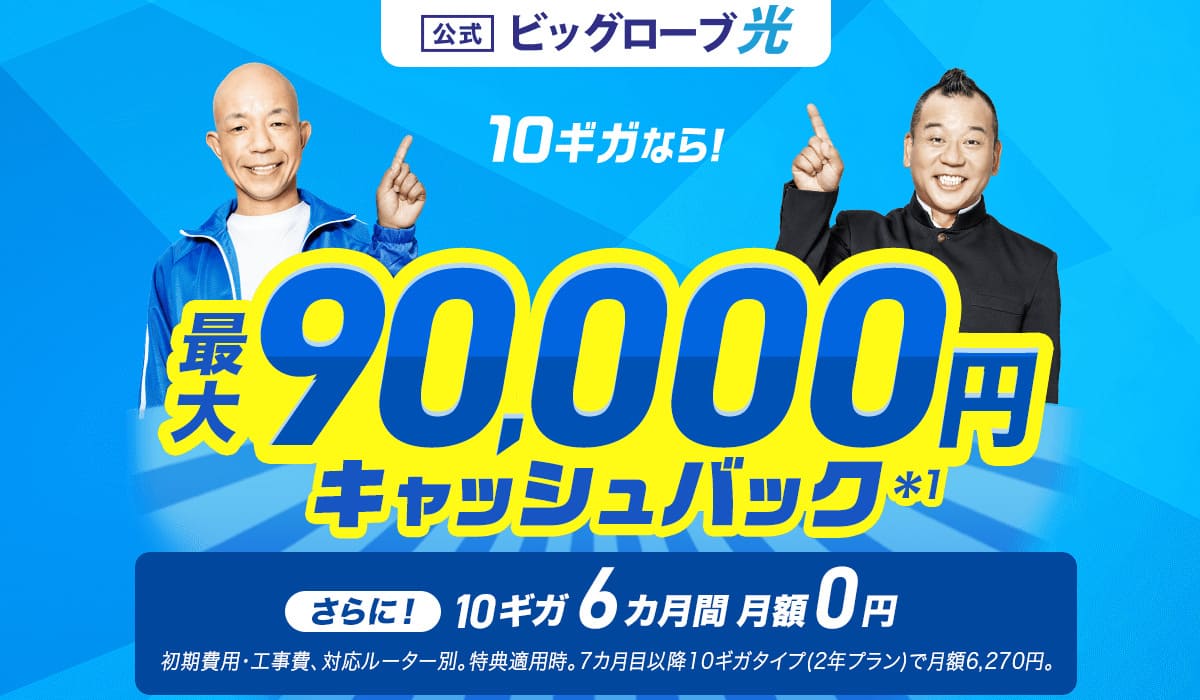 ビッグローブ光