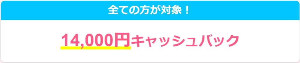 GMOとくとくBB WiMAX キャッシュバック