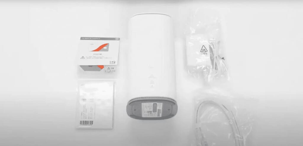 カシモWiMAX 同梱物