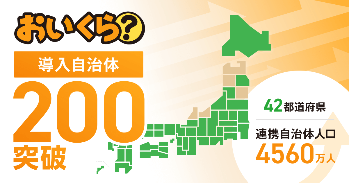 おいくら」が42都道府県・200自治体との連携を達成 小牧市の不要品